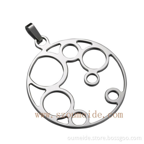 OEM/ODM Metal Factory Newest Design Titanium Letter Pendants